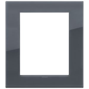 Placca Classic 8M Reflex Grigio Fumè VIMAR 19668.61