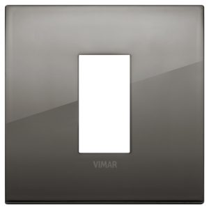 Placca Classic 1M Cromo Nero VIMAR 19641.09