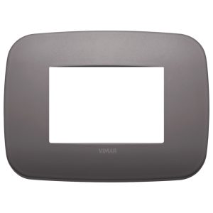 Placca Round 3M Nichel Dark VIMAR 19683.29