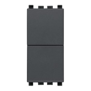Due Pulsanti Indipend. No+No 10A Grigio VIMAR 20066