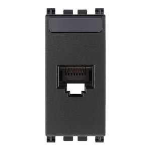 Presa Rj45 Netsafe Cat6A Ftp Grigio VIMAR 19339.16