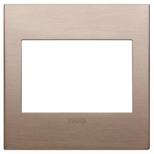 Placca Classic 3M Bs Rame Spazzolato VIMAR 19648.11