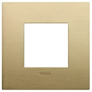 Placca Classic 2M Ottone Spazzolato VIMAR 19642.12.01