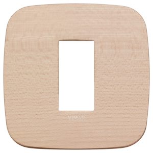 Placca Round 1M Acero VIMAR 19671.53
