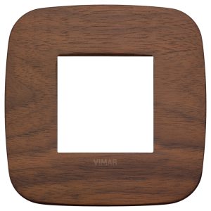 Placca Round 2M Noce VIMAR 19672.51