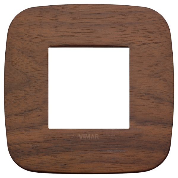 Placca Round 2M Noce VIMAR 19672.51