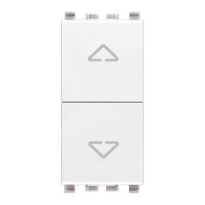 Due Pulsanti Interbloc. No+No 10A Bianco VIMAR 20062.B
