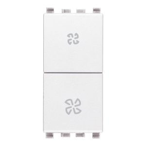 Commutatore 2P 10Ax Fan-Coil Bianco VIMAR 20063.B