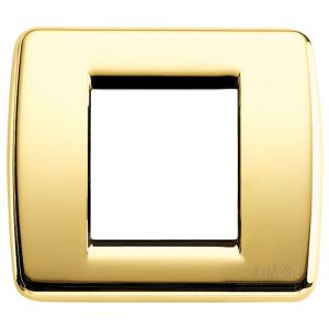 Placca Rondò 1-2M Oro Lucido VIMAR 17093.32