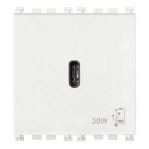 Alimentatore Usb C Pd 30W Bianco VIMAR 19298.B
