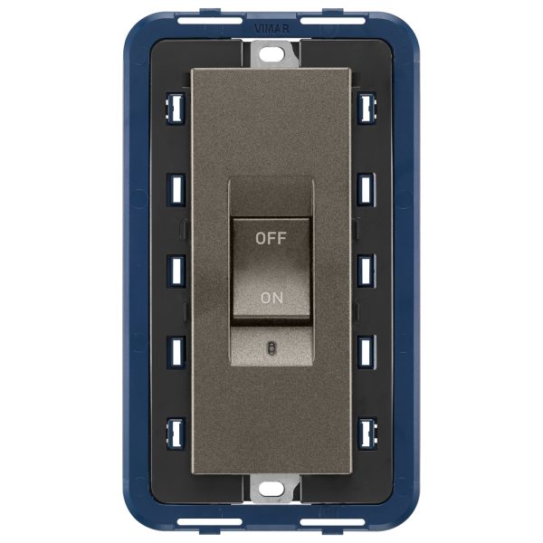 Interruttore 2P 45A 5M Metal VIMAR 19019.M