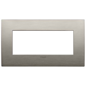 Placca Classic 5M Bs Acciaio Spazzolato VIMAR 19649.08