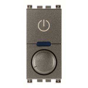 Dimmer Master Rot.230V Universale Metal VIMAR 19136.1.M