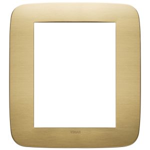Placca Round 8M Ottone Spazzolato VIMAR 19698.12