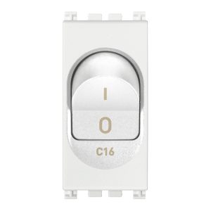 Interruttore Mt 1P+N C16 120-230V Bianco VIMAR 19405.16.B