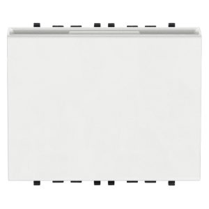 Interruttore A Badge Verticale 2M Bianco VIMAR 19463.B