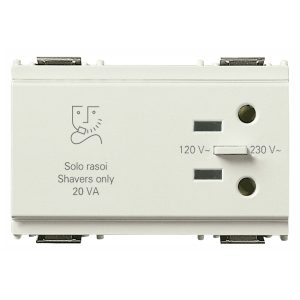 Presa Per Rasoio 230V Bianco VIMAR 16290.B