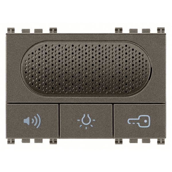 Citofono Vivavoce Due Fili Metal VIMAR 19557.M