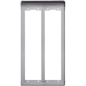 Cornice Per 2 Placche 3M Acciaio VIMAR 1P32