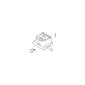 Base Motore Slight Verniciato Ricambio Originale NICE PD0498A3002