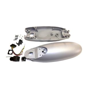 Gruppo Gusci Corpi In Alluminio Posteriore MOBY NICE PRMB07R Ricambio Fuori Produzione