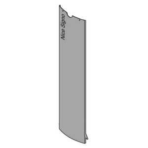 Porta Per Armadio SIGNO Inox SIGNO3I SIGNO4I Ricambio NICE PMD0856IR02.4610