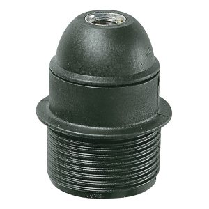 Portalampada E27 M10X1 Cm/Pfil. Nero VIMAR 02104