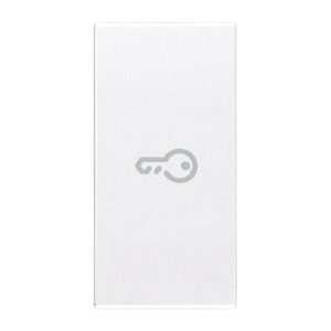 Tasto 1M Simbolo Chiave Assiale Bianco VIMAR 20131.P.B