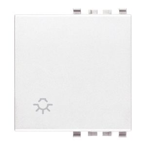 Tasto 2M Simbolo Luce Bianco VIMAR 20022.L.B