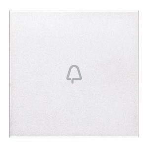 Tasto 2M Simb. Campanello Assiale Bianco VIMAR 20132.C.B