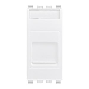 Adattatore Portello Rj45 Keystone Bianco VIMAR 20337.C.B
