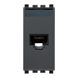 Presa Rj45 Netsafe Cat6 Utp 110 Grigio VIMAR 20339.6