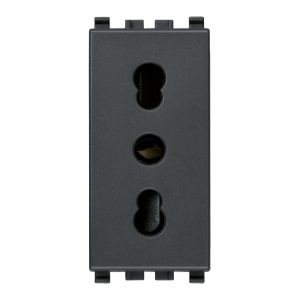 Presa 2P+T 16A P17/11 Grigio VIMAR 20203