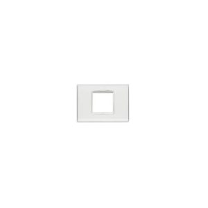 Placca Classic 2M Centr Reflex Ghiaccio VIMAR 20652.B41
