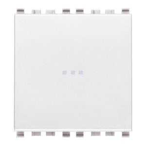 Pulsante 1P No 10A Assiale 2M Bianco VIMAR 20108.2.B