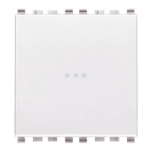 Interruttore 1P 16Ax Assiale 2M Bianco VIMAR 20101.2.B