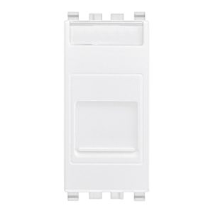 Presa Rj45 Cat6 Utp Con Portello Bianco VIMAR 20337.6.B