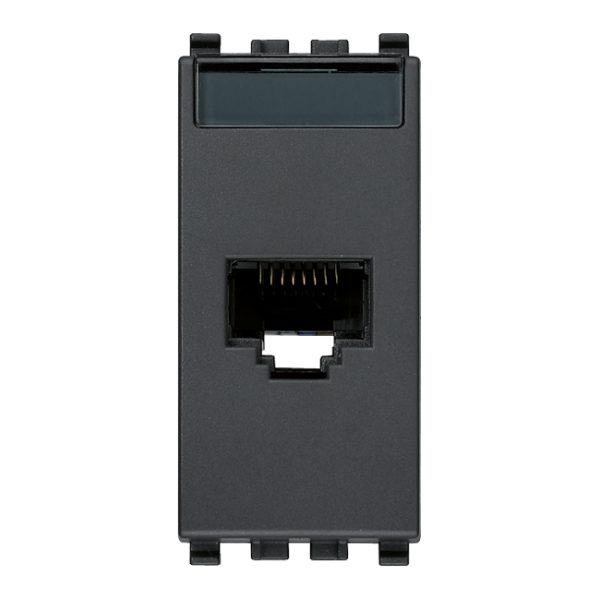 Presa Rj45 Netsafe Cat6A Utp Grigio VIMAR 20339.15