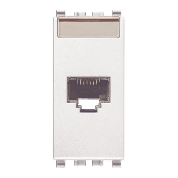 Presa Rj45 Netsafe Cat6A Utp Bianco VIMAR 20339.15.B