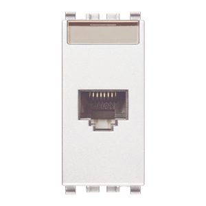 Presa Rj45 Netsafe Cat5E Utp Bianco VIMAR 20338.8.B