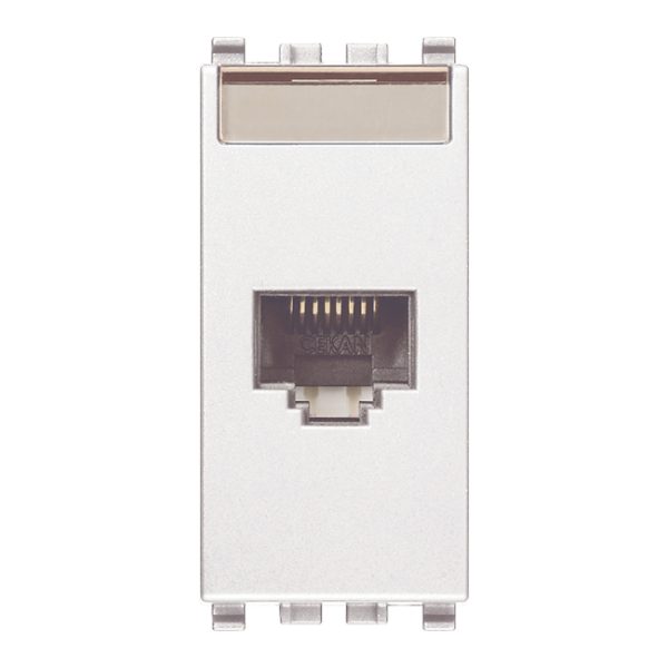 Presa Rj45 Netsafe Cat5E Utp Bianco VIMAR 20338.8.B