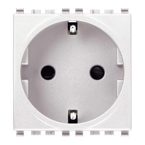 Presa Sicury 2P+T 16A Tedesco Bianco VIMAR 20208.B