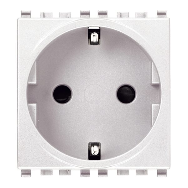 Presa Sicury 2P+T 16A Tedesco Bianco VIMAR 20208.B