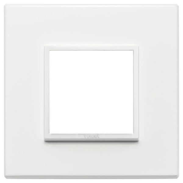 Placca 2M Bianco Totale VIMAR 21642.17