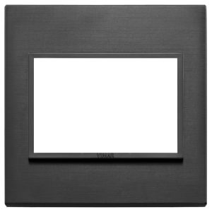 Placca 3M Bs Nero Totale VIMAR 21648.18