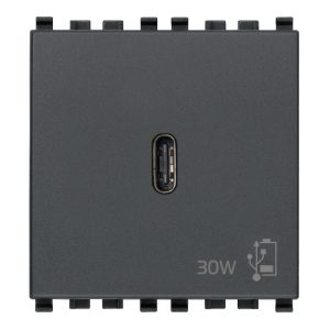 Alimentatore Usb C Pd 30W Grigio VIMAR 20298