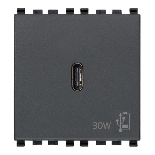 Alimentatore Usb C Pd 30W Grigio VIMAR 20298