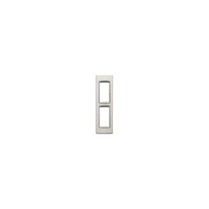 Placca Classic 2M Pannelli Argento Matt VIMAR 20667.N13