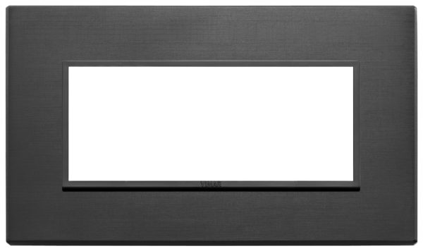 Placca 5M Bs Nero Totale VIMAR 21649.18