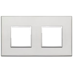 Placca 4M (2+2) Int71 Argento VIMAR 21643.07.01